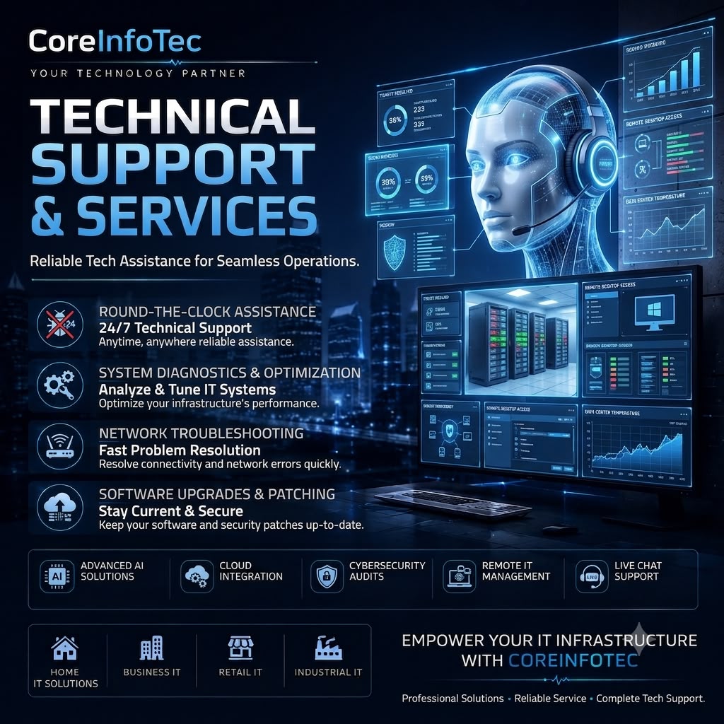 Technical support and IT management